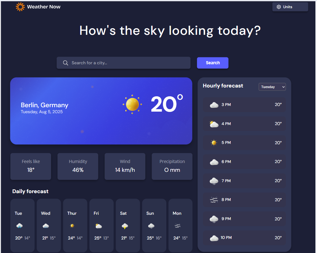 Weather App